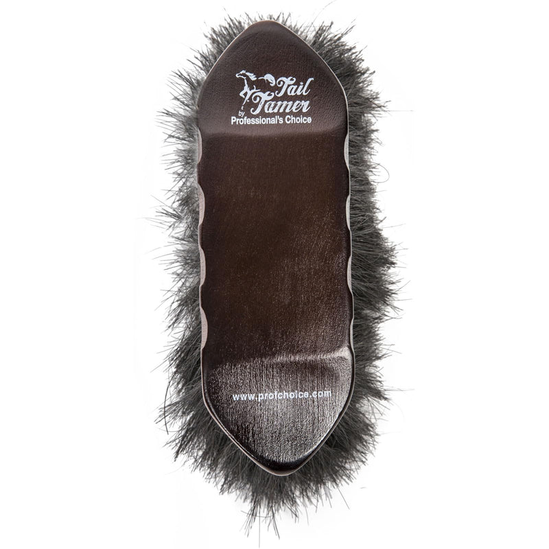 Tail Tamers W210 Great Grooves Wood Series Dandy Horse Hair Brush, Large