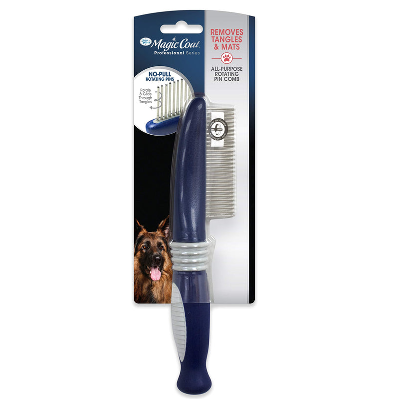 Four Paws Magic Coat Professional Series All-Purpose Rotating Pin Comb for Dogs - PawsPlanet Australia