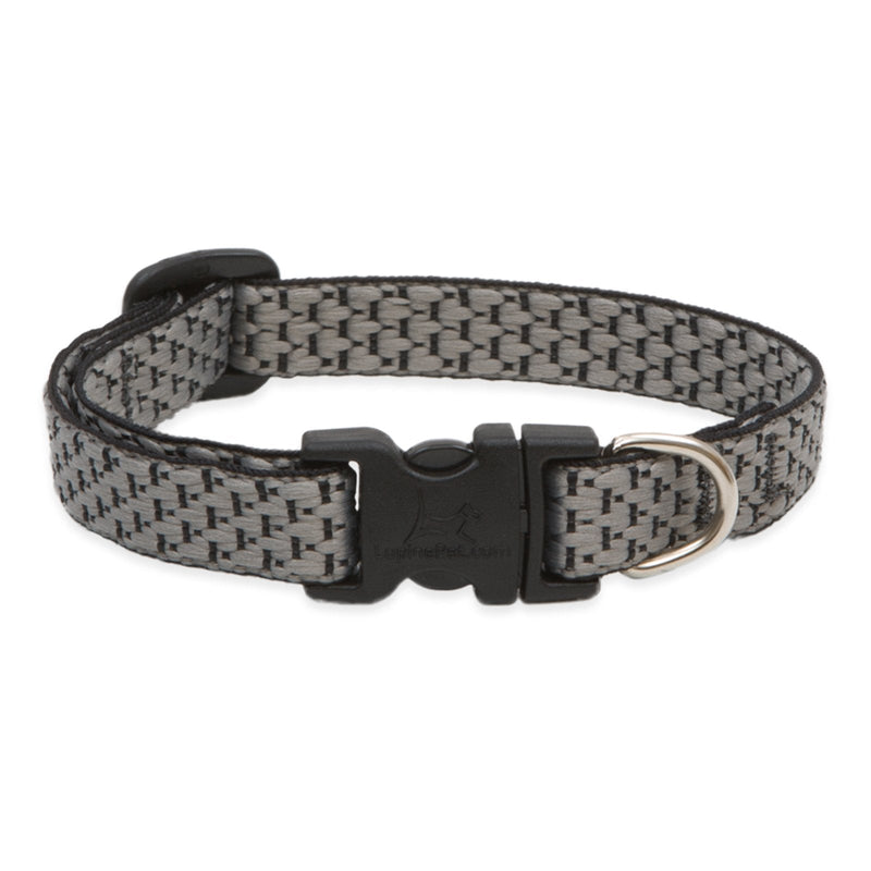 Eco by Lupine 1/2-Inch Recycled Fiber Collar, Adjustable for 8 to 12-Inch Small Dogs, Granite - PawsPlanet Australia