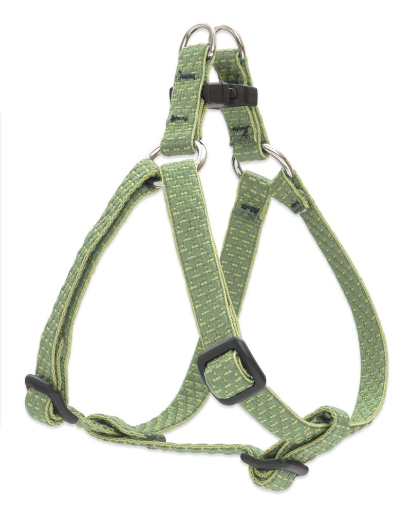 LupinePet Eco 1/2" Moss 10-13" Step In Harness for Extra Small Dogs Harness - 1/2"W; 10-13" Girth - PawsPlanet Australia