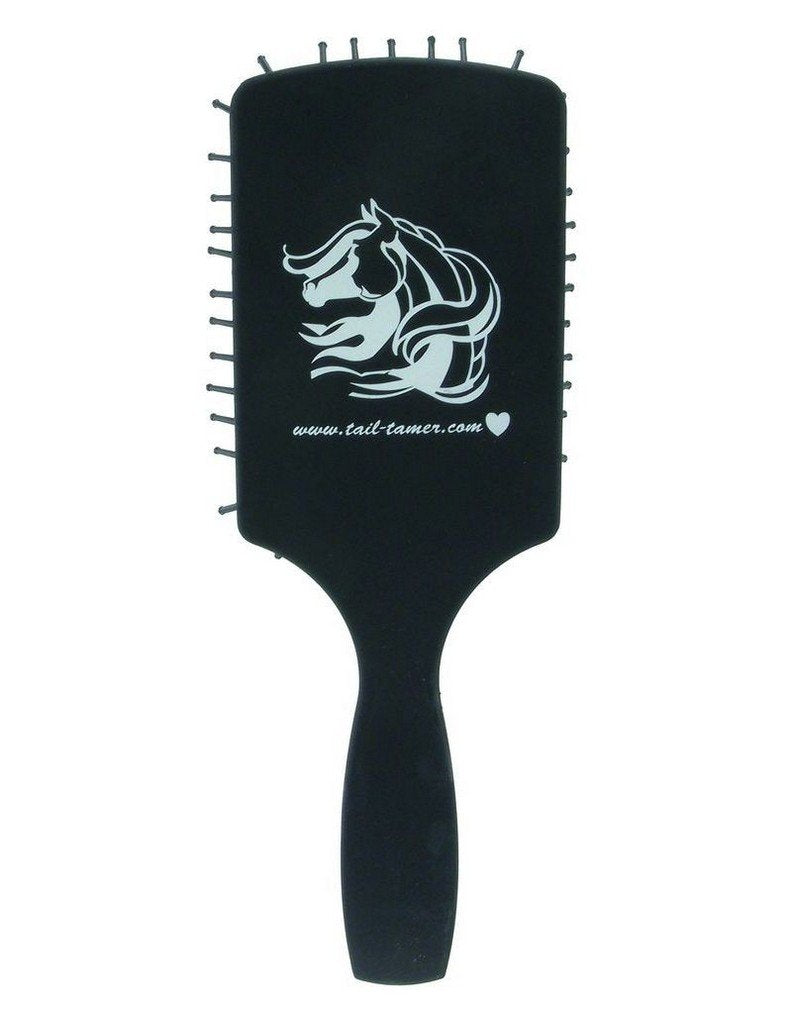Long Tooth Grooming Brush - Black - PawsPlanet Australia