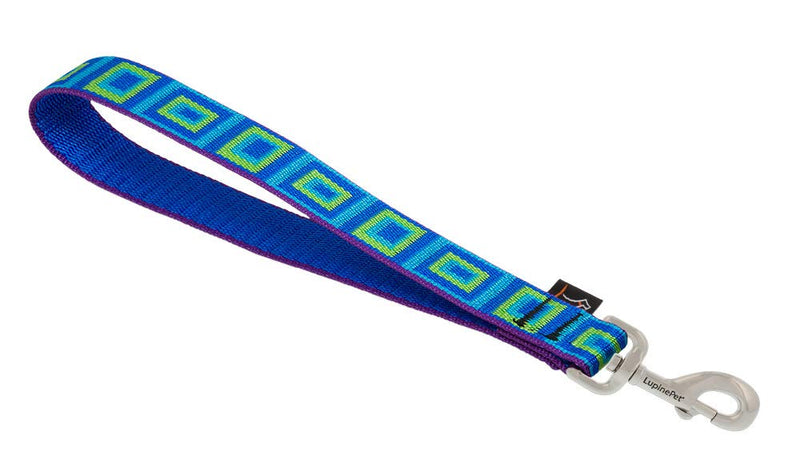 LupinePet Originals 1" Sea Glass 11" Training Tab/Leash for Medium and Larger Dogs - PawsPlanet Australia