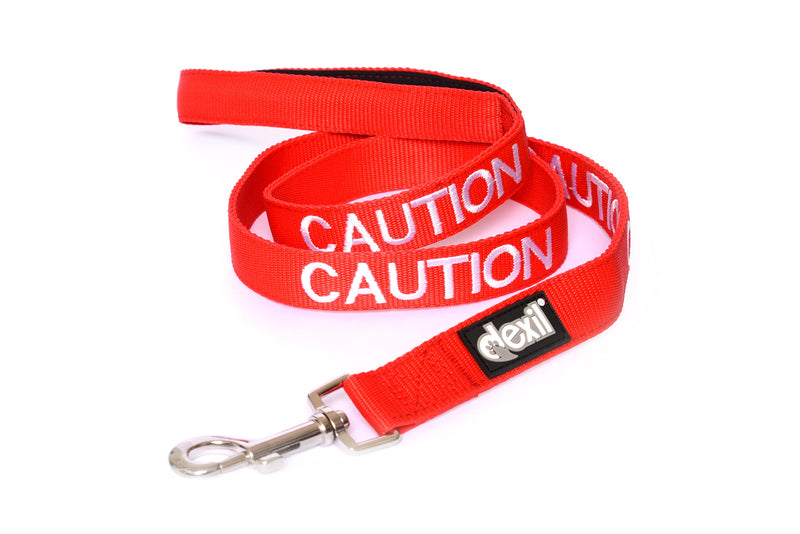 Caution Dexil Friendly Dog Collars Color Coded Dog Accident Prevention Leash 6ft/1.8m Prevents Dog Accidents by Letting Others Know Your Dog in Advance Award Winning - PawsPlanet Australia