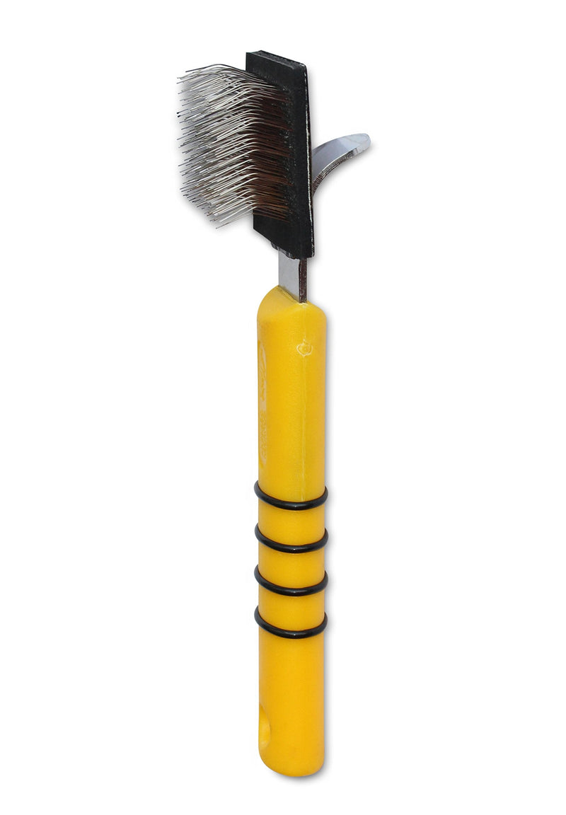 Mars Flexy-King Flexible Slicker Brush, Stainless Steel Bristles - PawsPlanet Australia