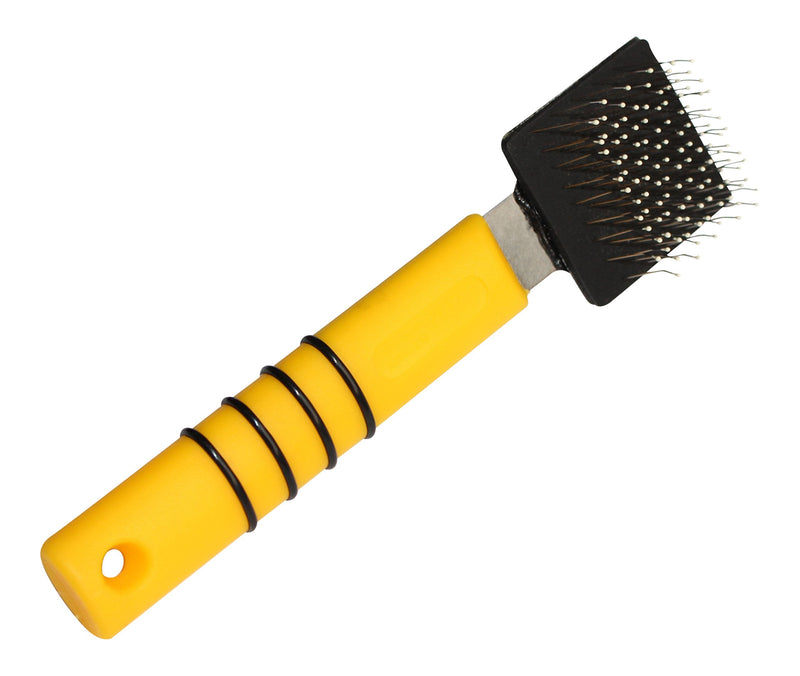 Mars Flexy-King Soft Flexible Slicker Brush, Professional Stainless Steel Dog Grooming Tool for Detangling - PawsPlanet Australia