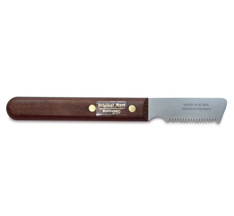 Mars Professional Dog Stripping Knife Grooming Tool, Left-Handed, for Coarse Fur - PawsPlanet Australia