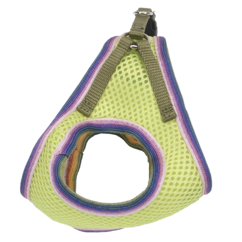 Coastal Pet Li'l Pals Comfort Mesh Dog Harness - No-Pull Step-in Dog Harness for Small Dogs & Puppies - Dog Cooling Vest - Lime - 3/8" x 10"-12" - PawsPlanet Australia