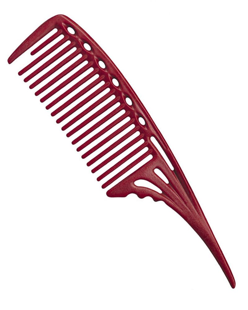 YS Park 603 Large Tail Comb - Red - PawsPlanet Australia
