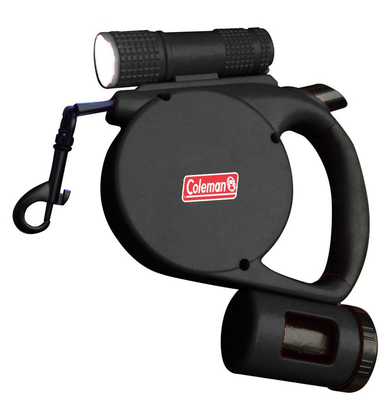 Coleman 3-in-1 Pet Retractable Leash, Black - PawsPlanet Australia