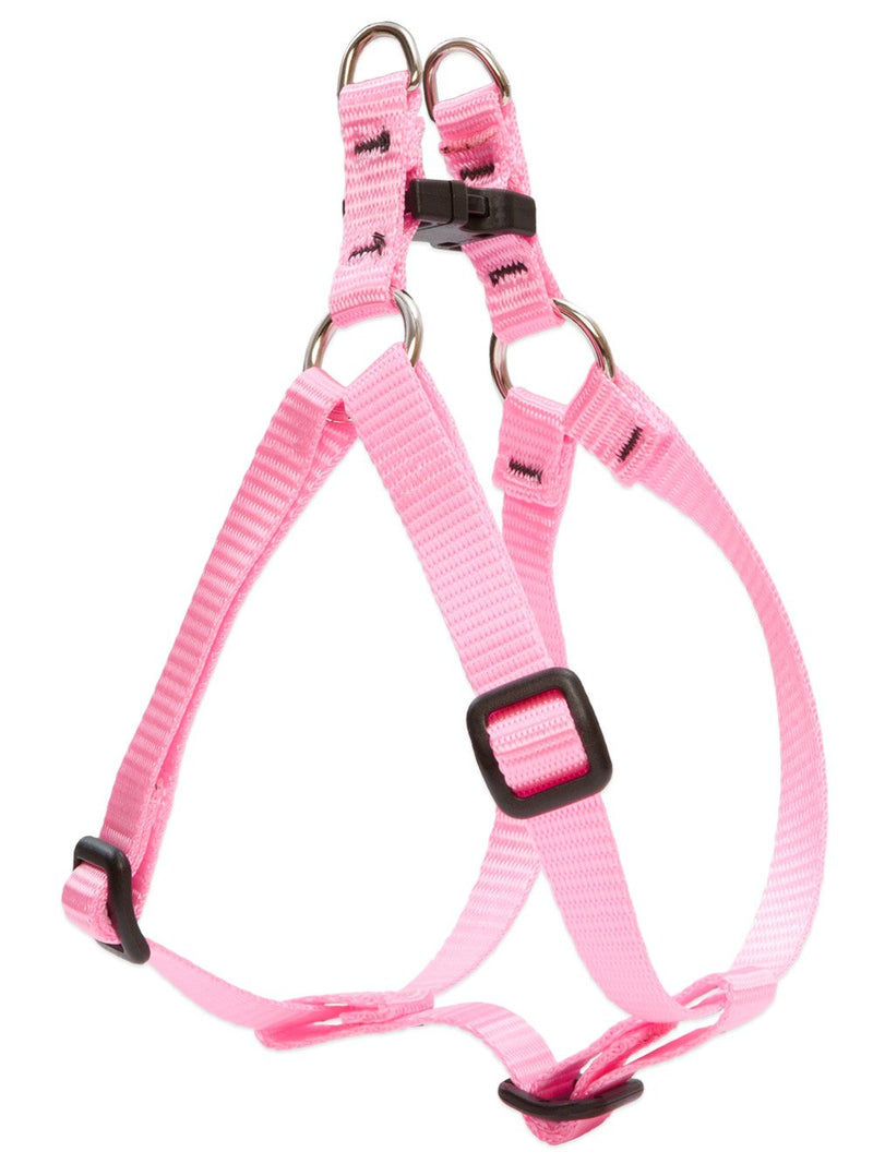 LupinePet Basics 1/2" Pink 12-18" Step In Harness for Small Dogs 1/2"W; 12-18" Girth - PawsPlanet Australia