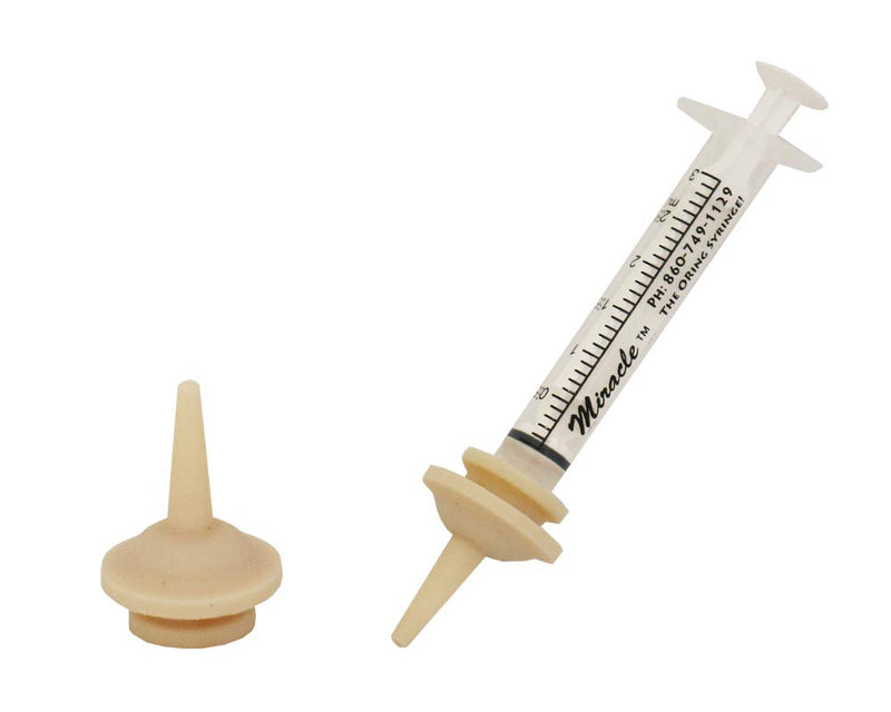for Pets, Original Pkg/2 with Miracle Brand Oring Syringe - Small Mammal Suckling - Kittens/Small Breed Puppies/Squirrels - PawsPlanet Australia
