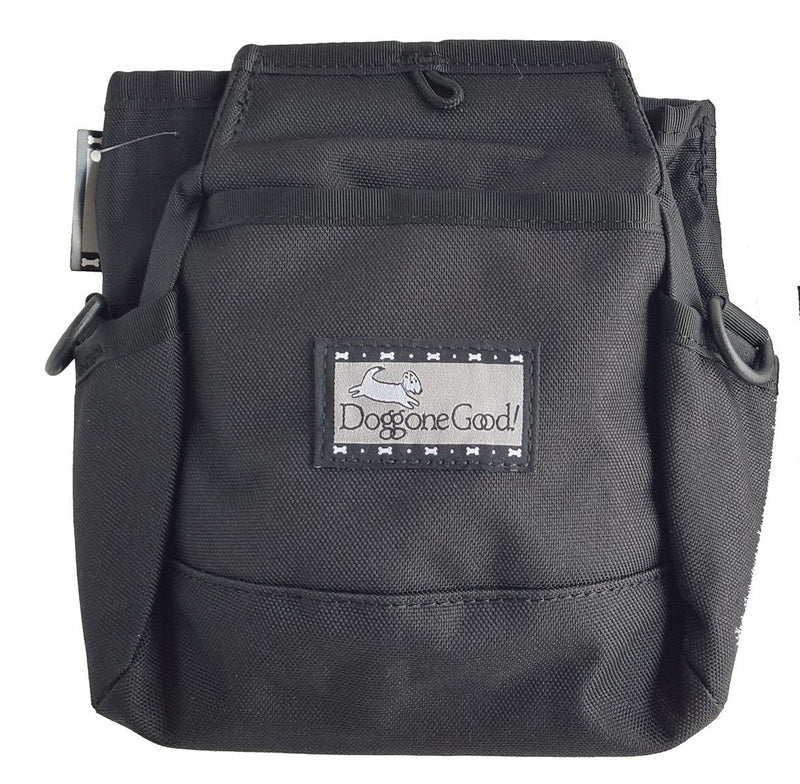 Doggone Good! Rapid Reward Pouch w/Free Belt Strap Buy Directly from Manufacturer with belt Black - PawsPlanet Australia