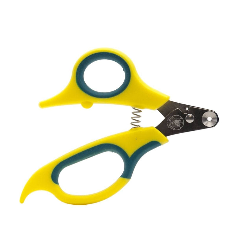 Zen Clipper Pet Nail Clipper for Cats – Cat Nail Trimmer for Safer Pet Grooming Care - Clean, Quiet, and Easy-to-Use Stainless Steel Claw Trimmer - (2.5mm Hole) Small - 2.5mm hole - PawsPlanet Australia