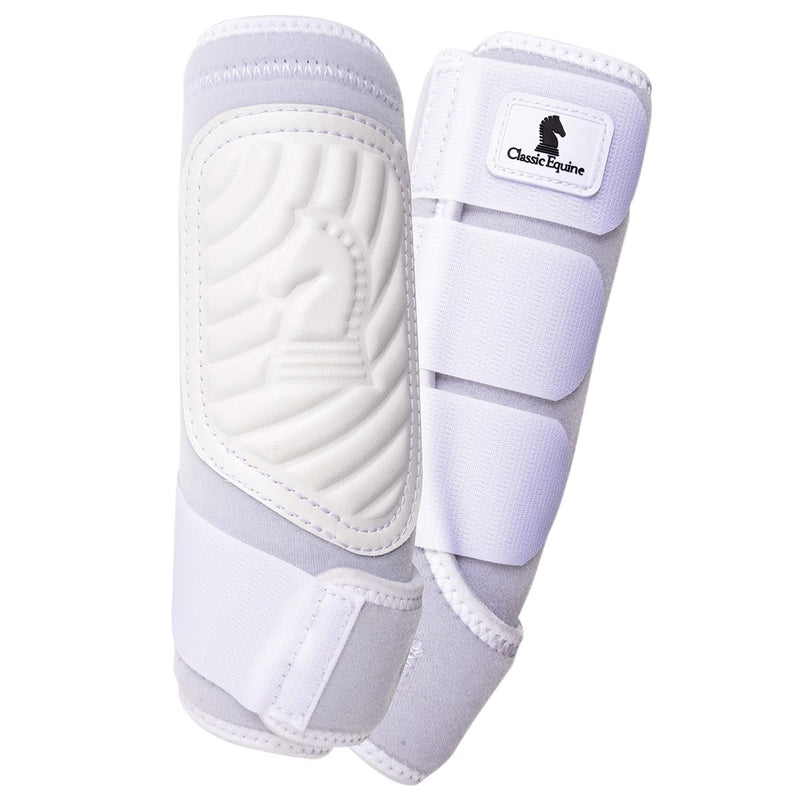 Classic Equine ClassicFit Sling Boots, Front Medium White - PawsPlanet Australia