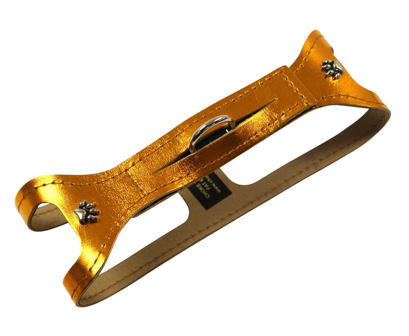 ChokeFree Pet Shoulder Collar, 22", Metallic Apricot 22"