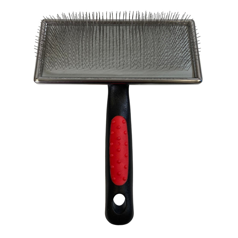 Ryan's Pet Supplies Paw Brothers Flat Slicker Brush for Dogs, Dog Brush for Long Haired Dogs, Professional Grade, Coated Tips, Gentle on Skin, Maximum Coverage, Extra Large - PawsPlanet Australia