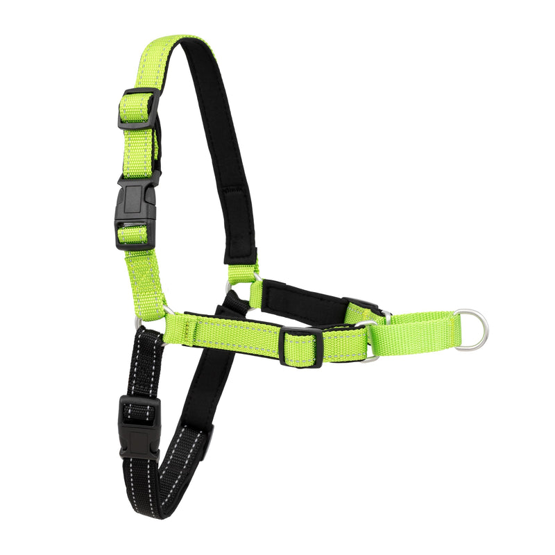 PetSafe Easy Walk Deluxe Dog Harness, No Pull Dog Harness – Perfect for Leash & Harness Training – Stops Pets from Pulling and Choking on Walks – Large, Apple Large (Pack of 1) Apple Green - PawsPlanet Australia