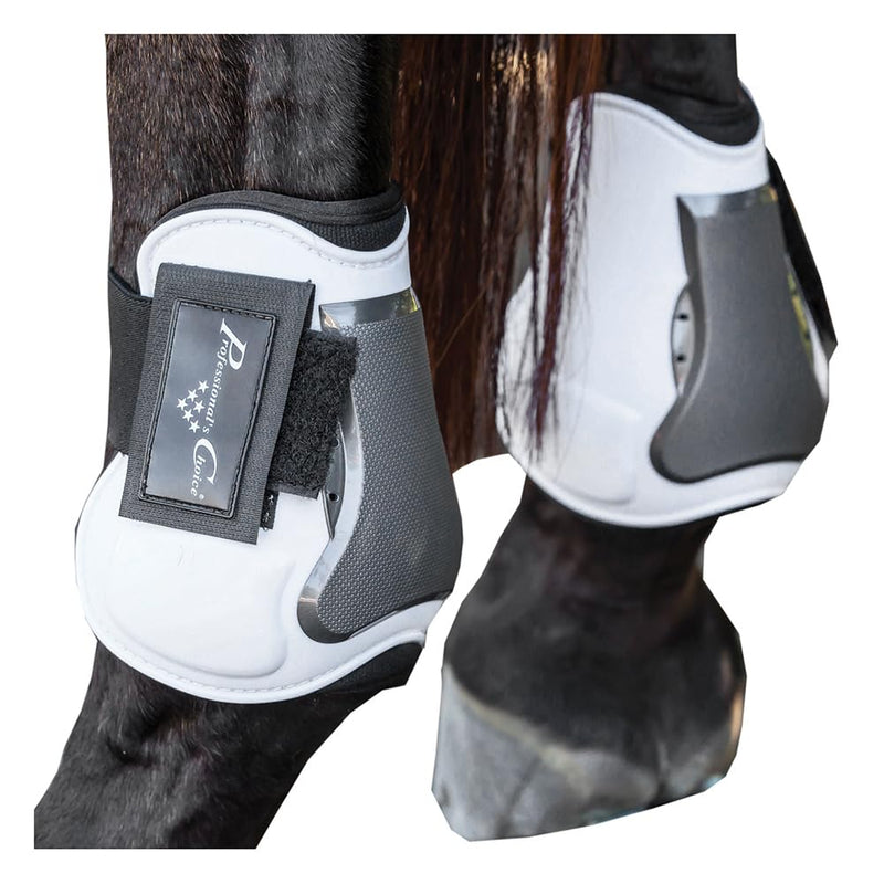 Professional's Choice Pro Performance Memory Foam Open Front Show Jumping Boot - Rear - PawsPlanet Australia