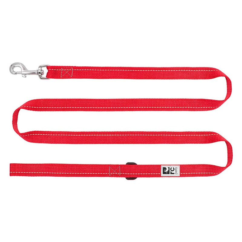 RC Pet Products Primary Collection Active Dog Leash, 3/4", Red 3/4" Wide - PawsPlanet Australia