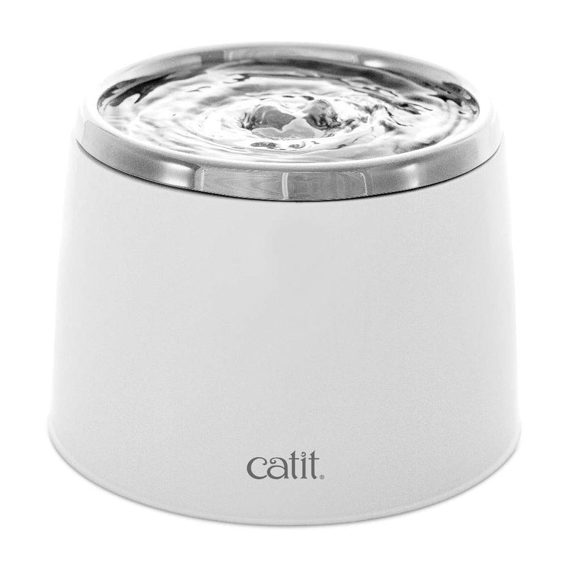Catit Fresh & Clear Stainless Steel Cat Water Fountain, 50023 64 fl. oz. - PawsPlanet Australia