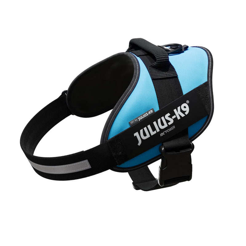 Julius-K9, 16IDC-AM-2, IDC Powerharness, Dog Harness, Size: 2, Aquamarine - PawsPlanet Australia