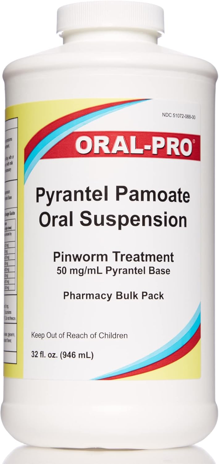 Pyrantel Pamoate Suspension 50 Mg 16 Oz Bottle by Generic - PawsPlanet Australia