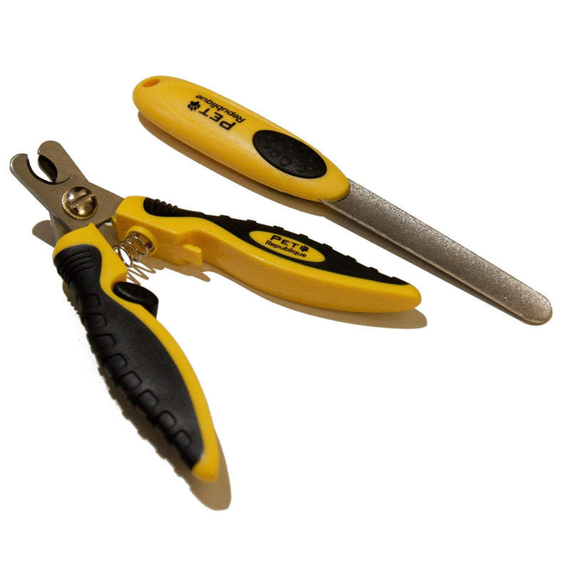 Pet Republique Dog Nail Grinder and Nail Clippers Series Size Option Dogs: Small, Medium, Large Dogs – Dog Claw Trimmer Kit (Clippers+Filer, Small) - PawsPlanet Australia