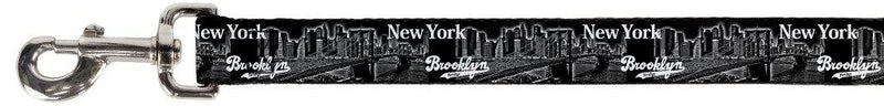 Dog Leash Brooklyn New York 6 Feet Long 1.5 Inch Wide 6 Feet Long - 1.5" Wide - PawsPlanet Australia