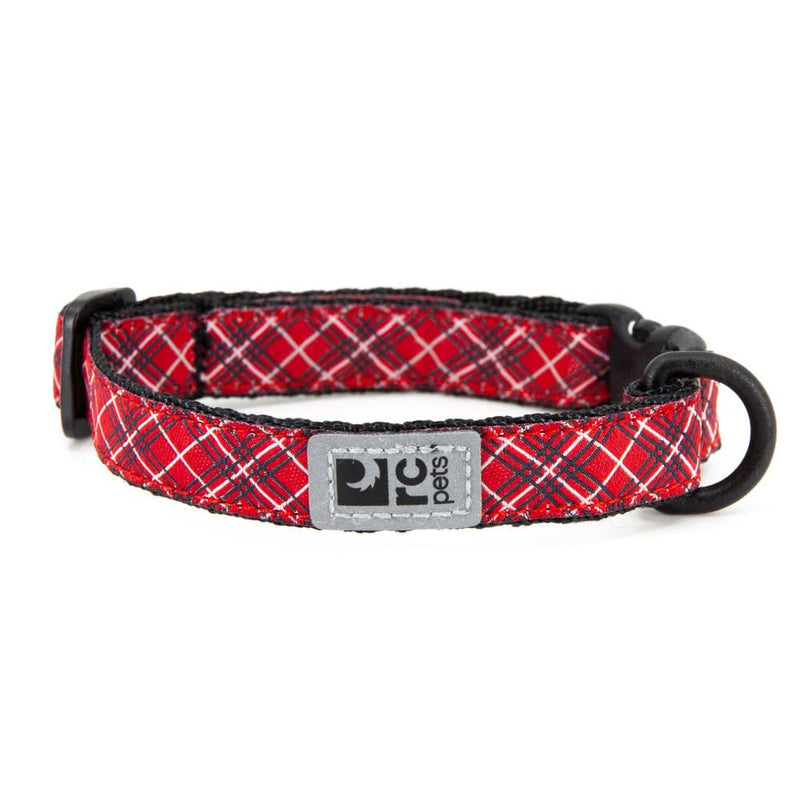 RC Pets Kitty Breakaway Cat Collar, Red Tartan - PawsPlanet Australia