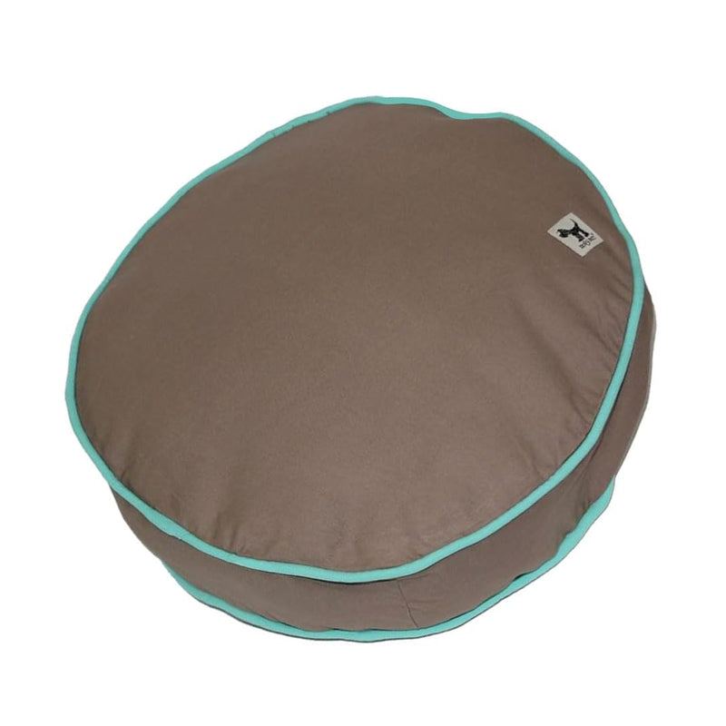 Molly Mutt Petite Dog Duvet Cover - Round - Wild Horses Print - Measures 20’’ x 4’’ - 100% Cotton - Durable - Breathable - Sustainable - Machine Washable Dog Bed Cover - Pre-Shrunk Wild Horse 20" X 4" - PawsPlanet Australia
