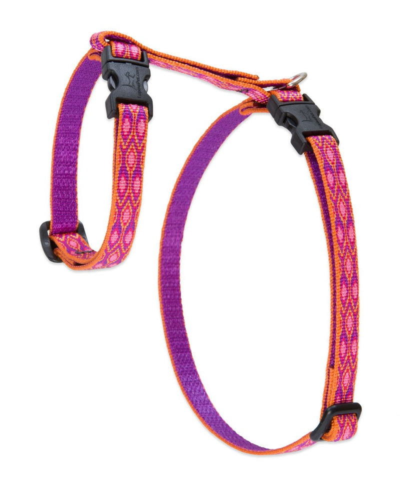LupinePet Originals 1/2" Alpen Glow 12-20" H-style Harness for Small Pets - PawsPlanet Australia