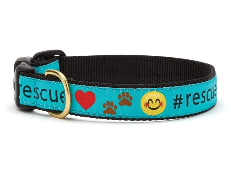 Up Country #Rescue Dog Collar - Small (Wide) S (Wide) - PawsPlanet Australia