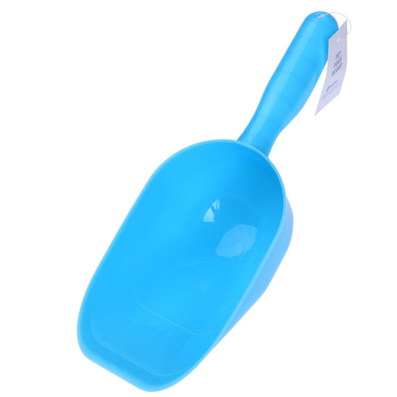 Sroute Pet Food Scoop; 1-Cup, Lines 1/2 Cup 1 Cup, Volumes 100ml 200ml, Dog Puppy Cat Rabbit Plastic Pet Food Scoop,Four Colors Available Blue - PawsPlanet Australia