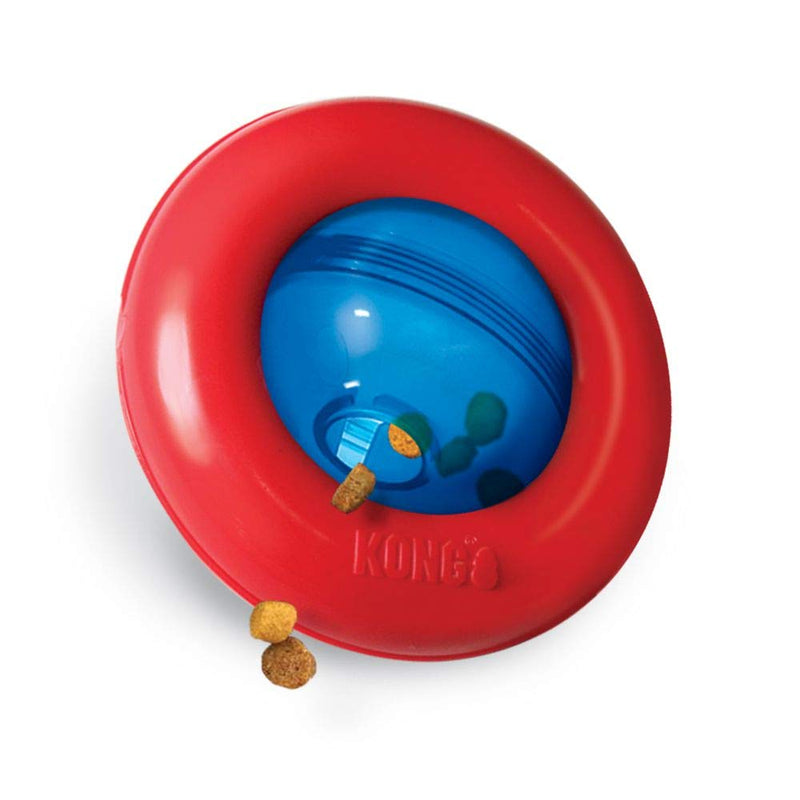 KONG Gyro - Interactive Dog Toy for Treat Dispensing - Dog Slow Feeder for Healthy Eating - for Small Dogs Small (Pack of 1) - PawsPlanet Australia