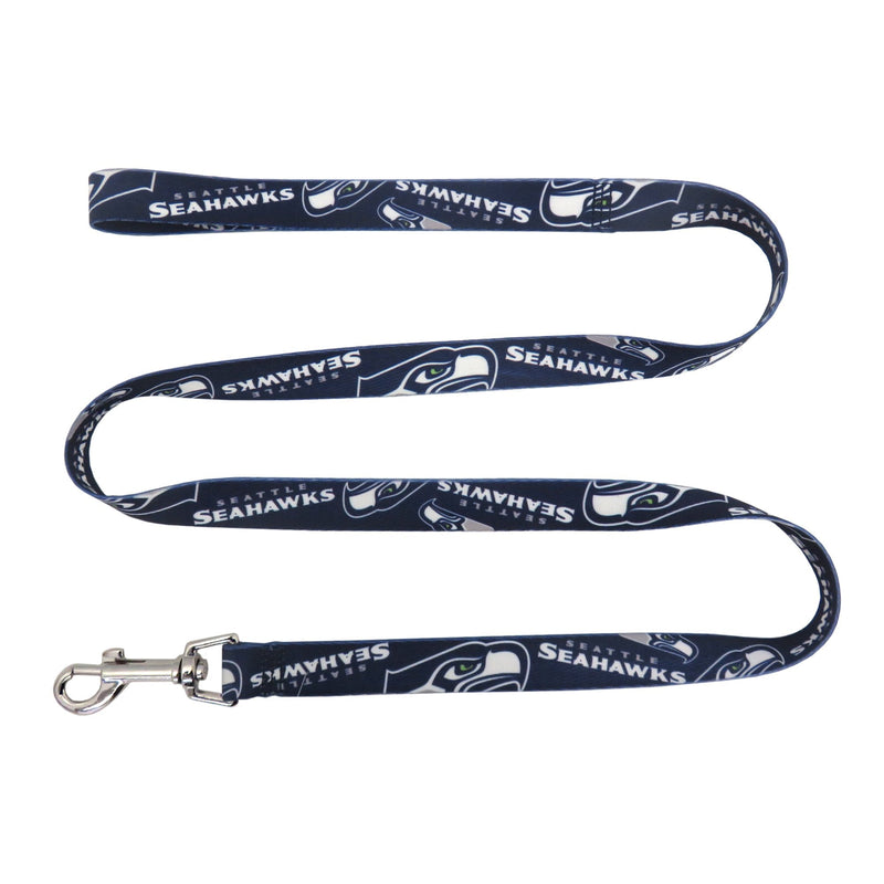 Littlearth NFL Unisex NFL Pet Leash Seattle Seahawks 1" x 60" Team Color