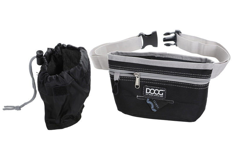 DOOG- Treat Pouch Black/Grey Large Good Dog Treat & Training Pouch - PawsPlanet Australia