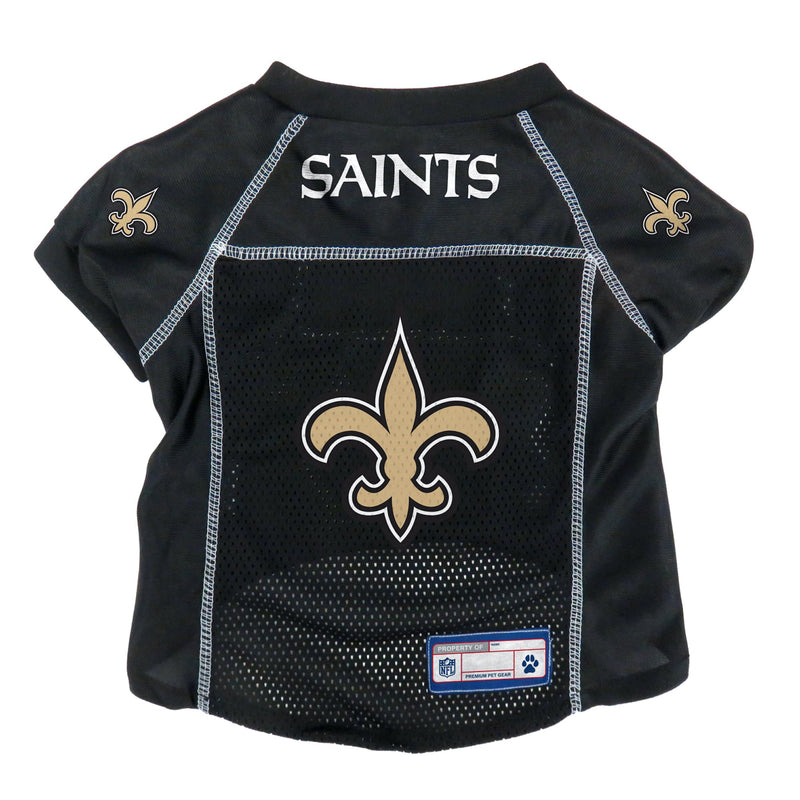 Littlearth NFL Seattle Seahawks Basic Pet Jersey, Team Color, X-Small New Orleans Saints XLarge