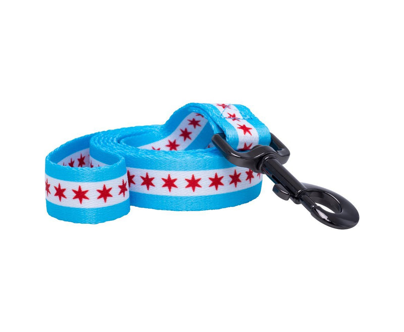 Native Pup Chicago Flag Dog Leash (Chicago) - PawsPlanet Australia
