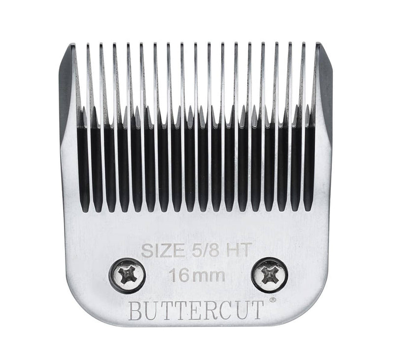 Geib Buttercut Detachable Replacement Dog Clipper Blade - Size 5/8, Stainless Steel Long-Lasting Sharp Edges, 1/32-Inch Length, Compatible with Andis A5, Oster A5, Wahl KM10, Dog Grooming Blade - PawsPlanet Australia