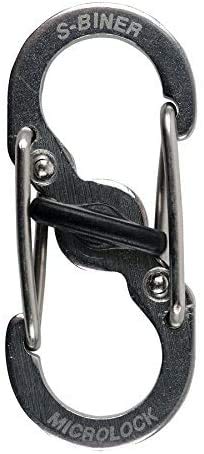 Nite Ize S-Biner TagLock Stainless Steel Locking Biner for Dog Collar (4-Pack)4 - PawsPlanet Australia