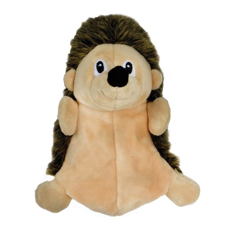 Snuggle Puppy Tender-Tuffs Crinkle - Large Tough Plush Stuffed Hedgehog Animal Dog Toy with Puncture Resistant Squeaker and Super Strong Seams - PawsPlanet Australia