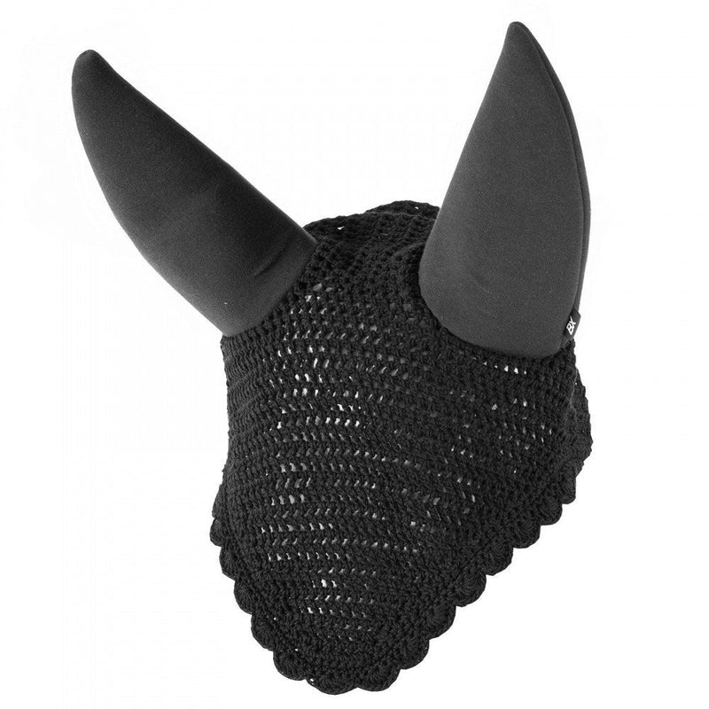 BVX Raxus Ear Net - Black - Cob - PawsPlanet Australia