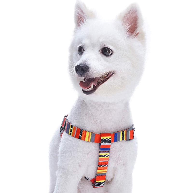 Blueberry Pet Essentials Step-in Nautical Flags Inspired Designer Dog Harness, Chest Girth 16.5" - 21.5", Small, Adjustable Harnesses for Dogs (16.5" - 21.5") Chest Girth (Pack of 1) - PawsPlanet Australia