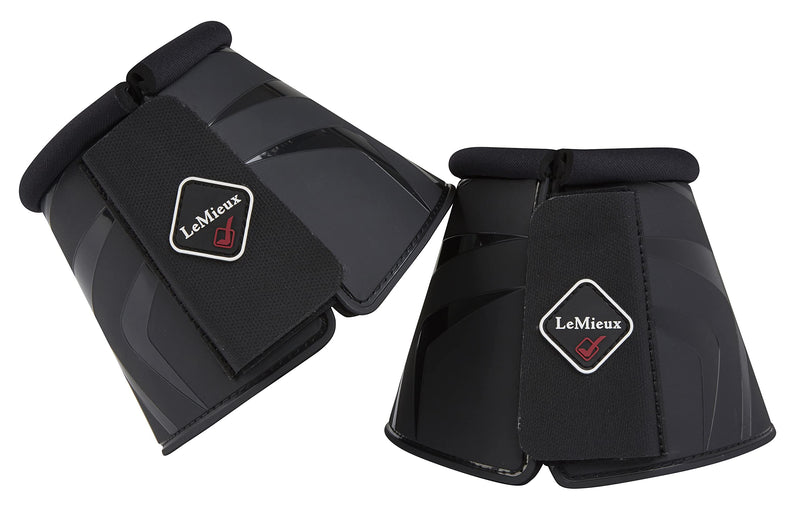 LeMieux Rubber Bell Overreach Horse Boots - Protective Gear and Training Equipment - Equine Boots, Wraps & Accessories Large Black - PawsPlanet Australia