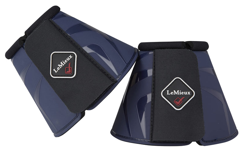 LeMieux Navy ProShell Overreach Horse Boots - Protective Gear and Training Equipment - Equine Boots, Wraps & Accessories Medium - PawsPlanet Australia