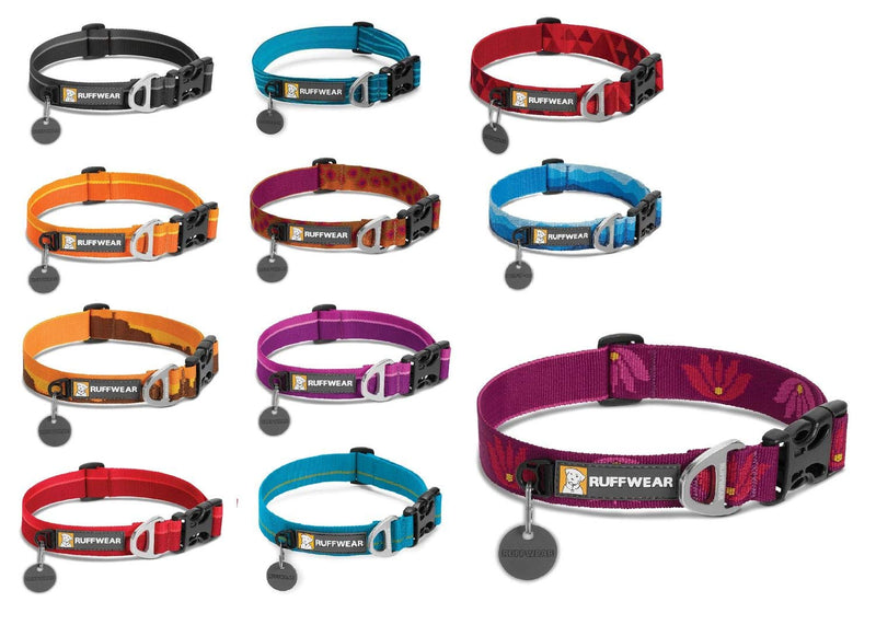 RUFFWEAR - Hoopie Collar, Obsidian Black, Large (2018) - PawsPlanet Australia