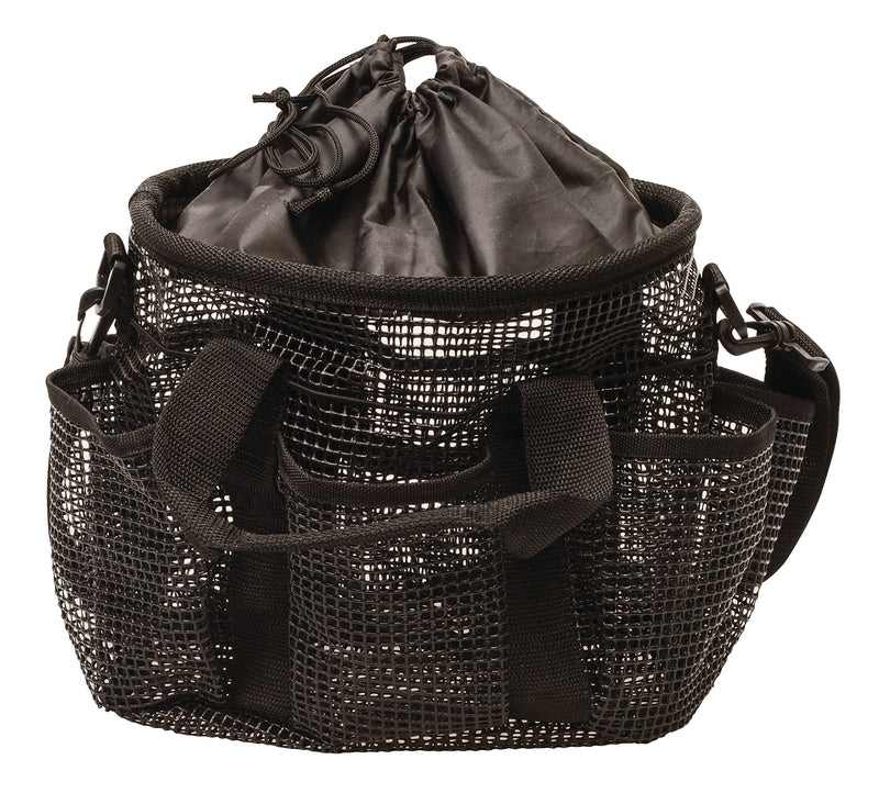 Weaver Leather Mesh Grooming Bag Black with Black Binding - PawsPlanet Australia