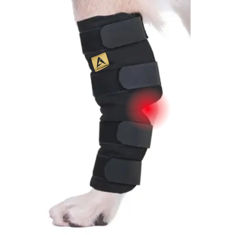 AGON® Dog Leg Braces for Back Leg wrap hock Compression Protects Wounds and Helps heal hind Legs Rear Ankle Joint, preventing Injuries, sprains Providing Stability for Dogs, Canines Arthritis (Large) Large - PawsPlanet Australia