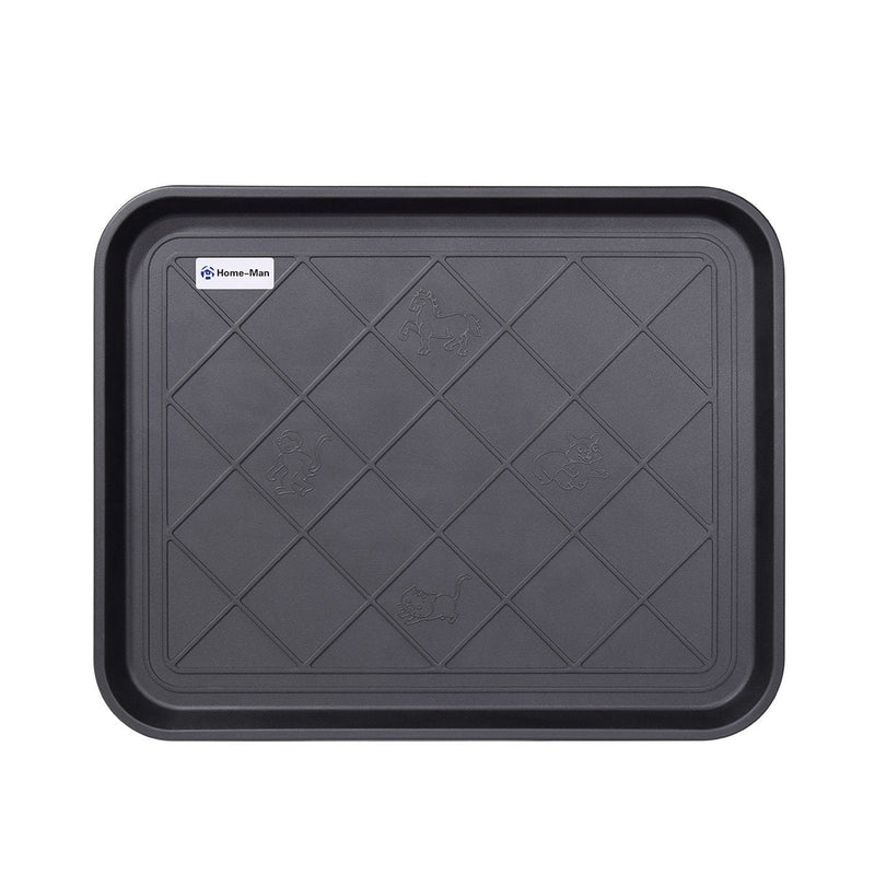 Multi-Purpose Boot Tray Mat,Dog Bowl Tray,Waterproof for Indoor and Outdoor Floor Protection 20"L x 15"W - PawsPlanet Australia