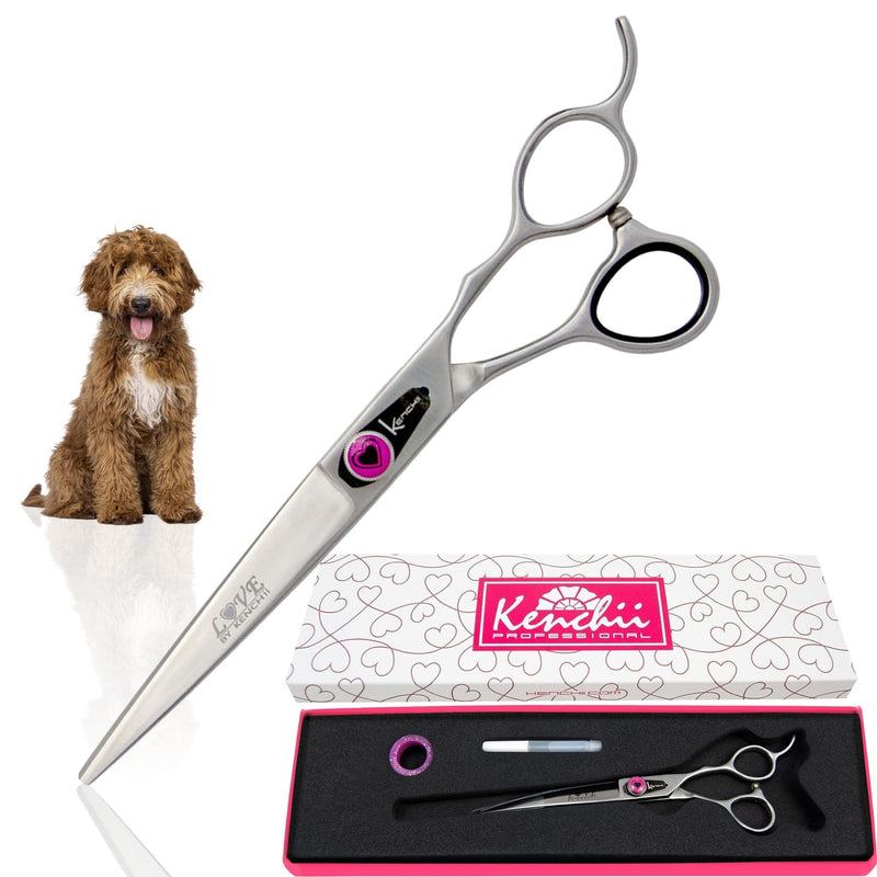 Kenchii Love­ Collection Scissors (7.0" Straight) - PawsPlanet Australia